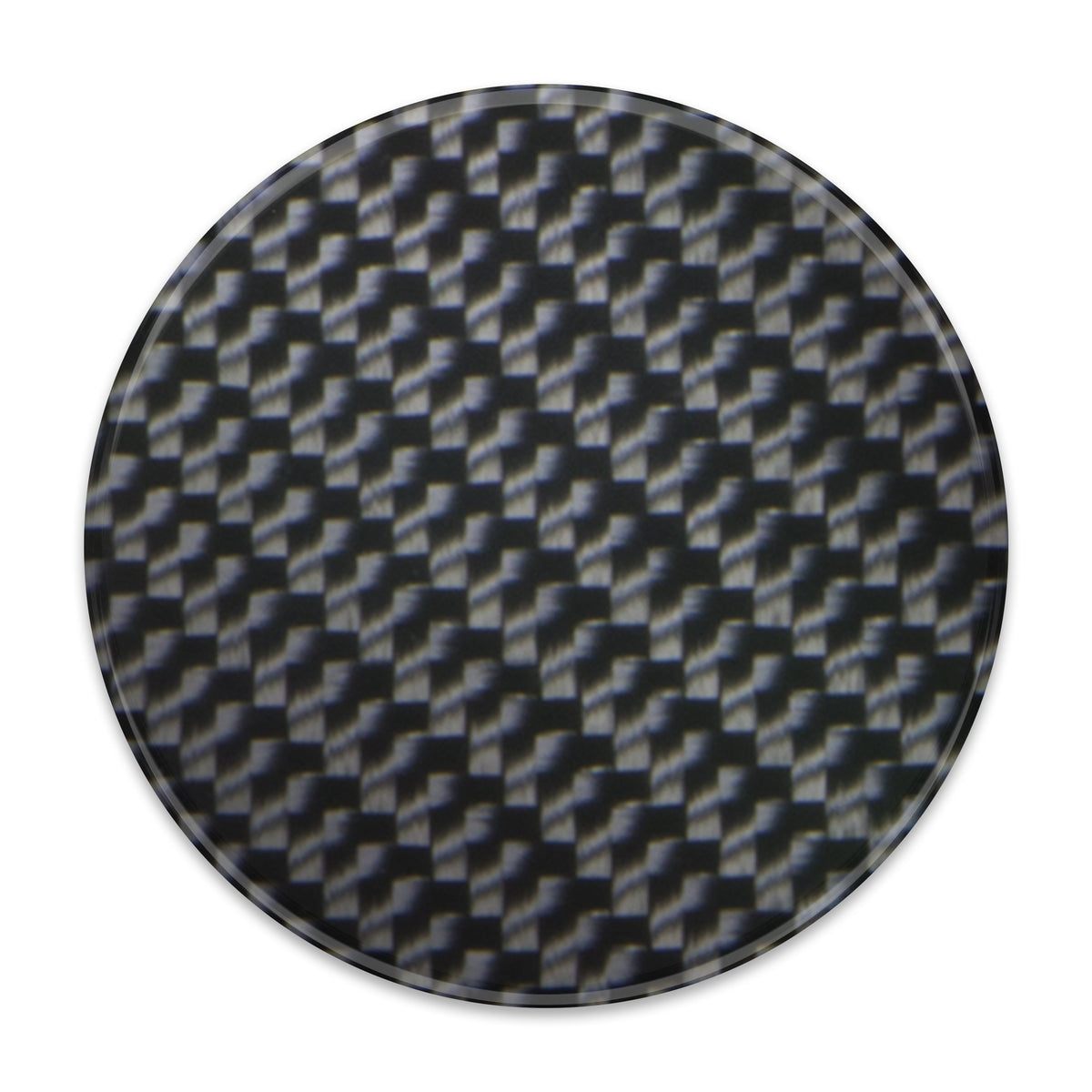 Domed Carbon Fiber finish sample